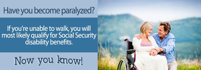 Paralysis and Social Security Disability